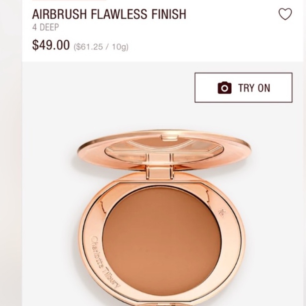 Charlotte Tilbury Airbrush Flawless Finish Powder - 4 Deep